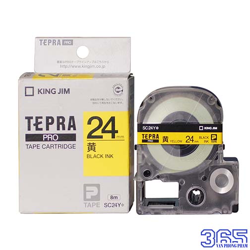 Băng mực - Băng nhãn in Tepra Pro 24mm King Jim